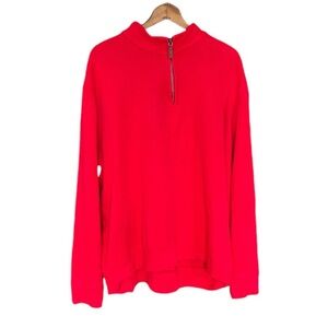 Land’s End Men’s Pullover 1/4 Zipper Size XXL